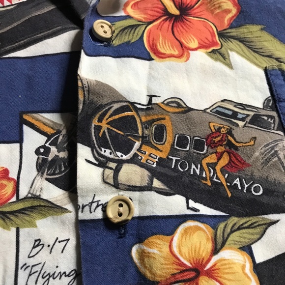 Kalaheo Hawaiian Military Shirt XL Single Stitch - Picture 5 of 9